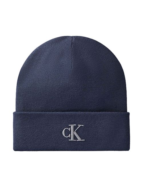 Berretto a costine con logo Calvin Klein | LV04D8020GCCI